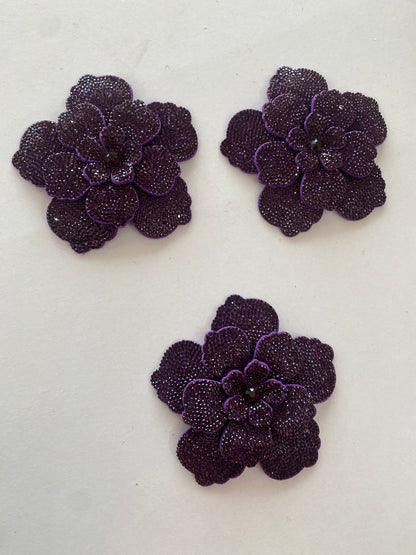 3D Crystal Flowers