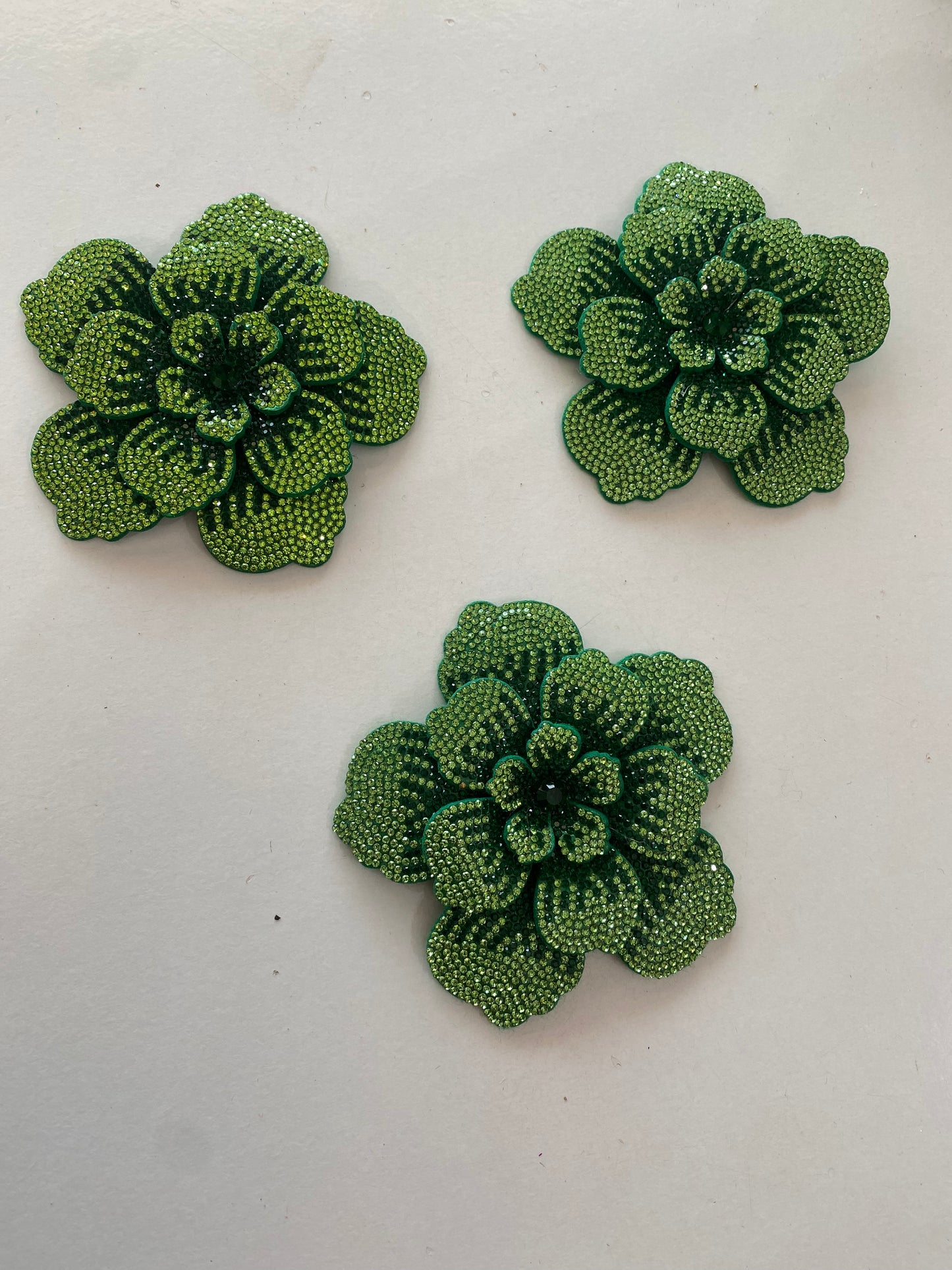 3D Crystal Flowers