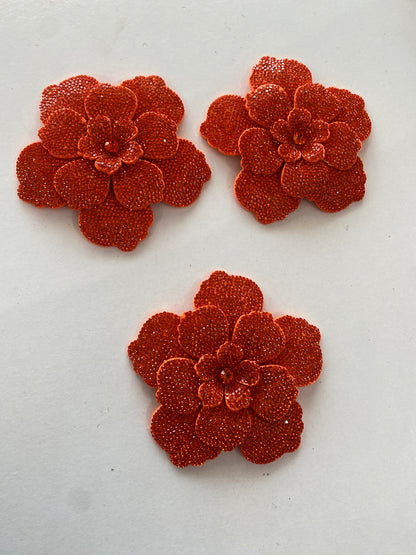 3D Crystal Flowers