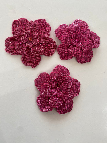 3D Crystal Flowers