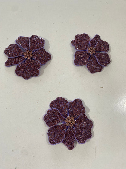 3D Crystal Flowers