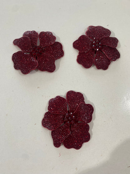 3D Crystal Flowers