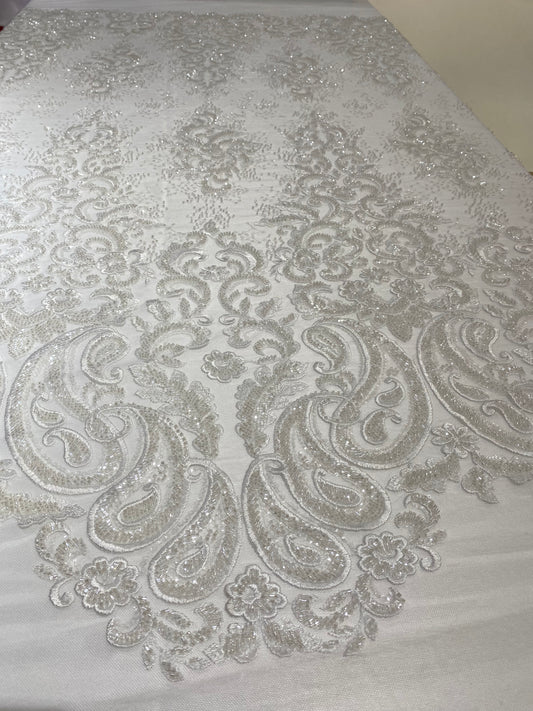 Embroidery Beaded Lace