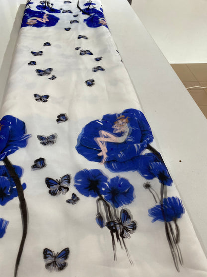 Silky organza Fabric