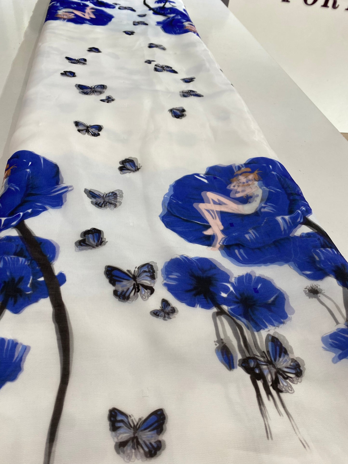 Silky organza Fabric