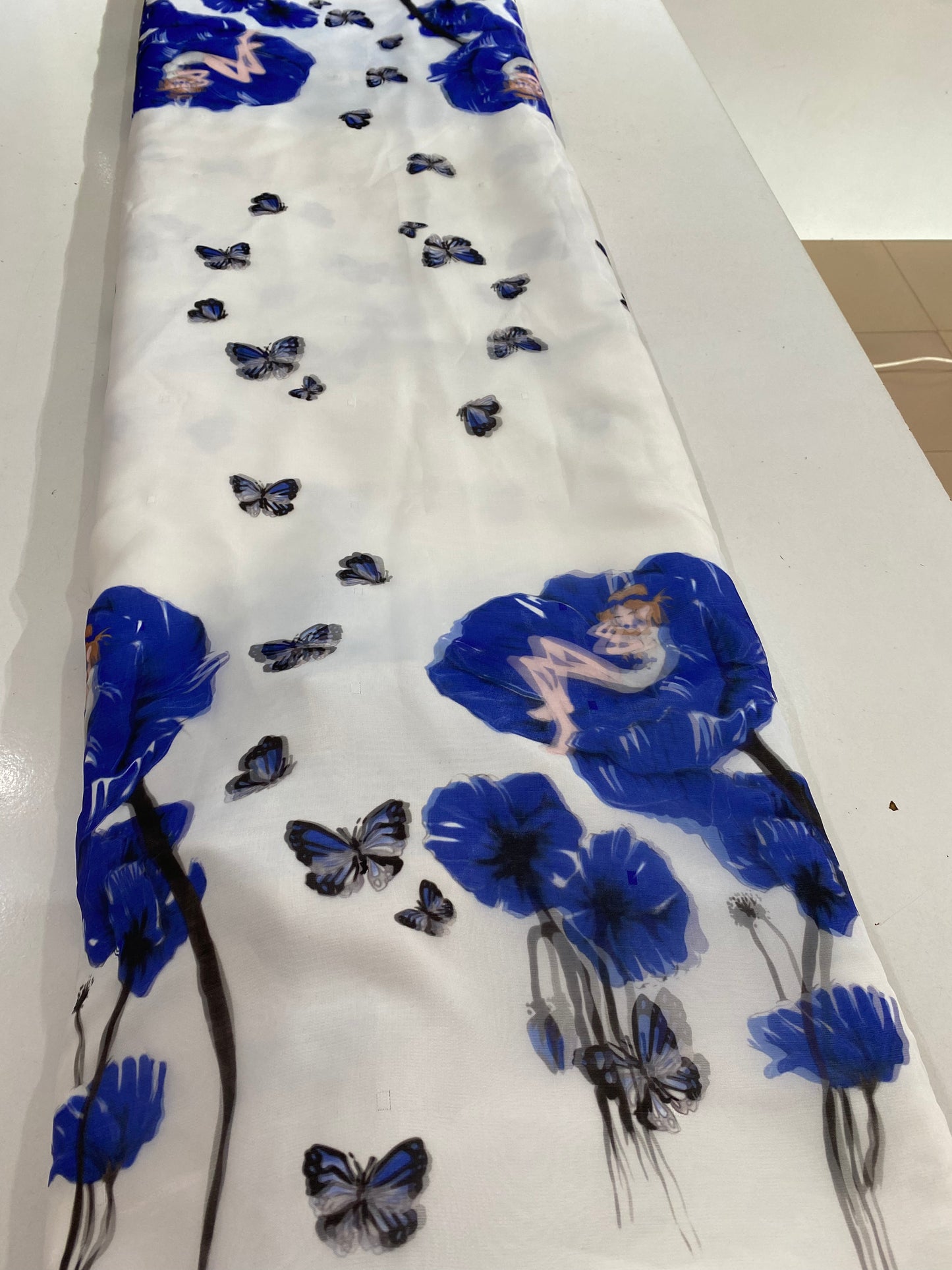 Silky organza Fabric