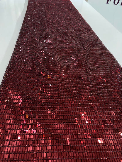 Beaded Sequins Fabric