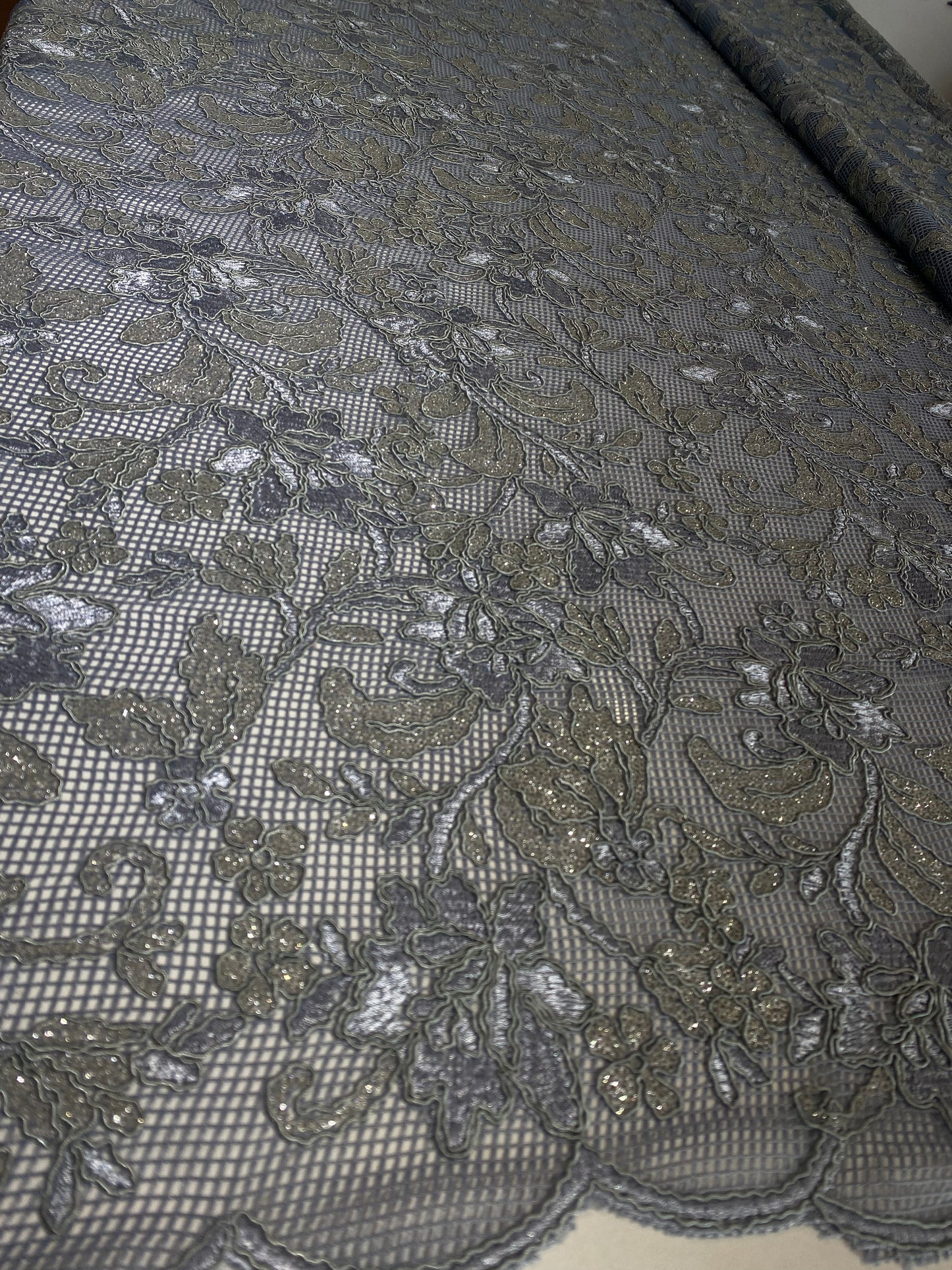 Embroidery Mesh Fabric