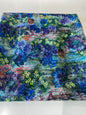 Multicolored Floral French Lace