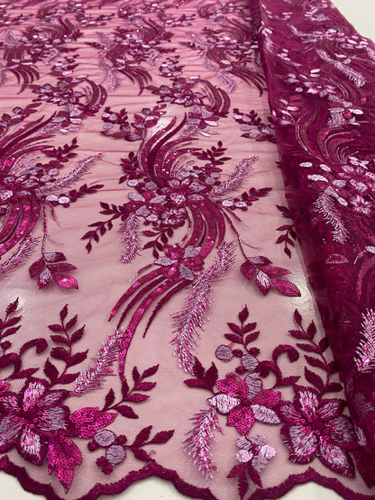 Embroidery Sequins Lace