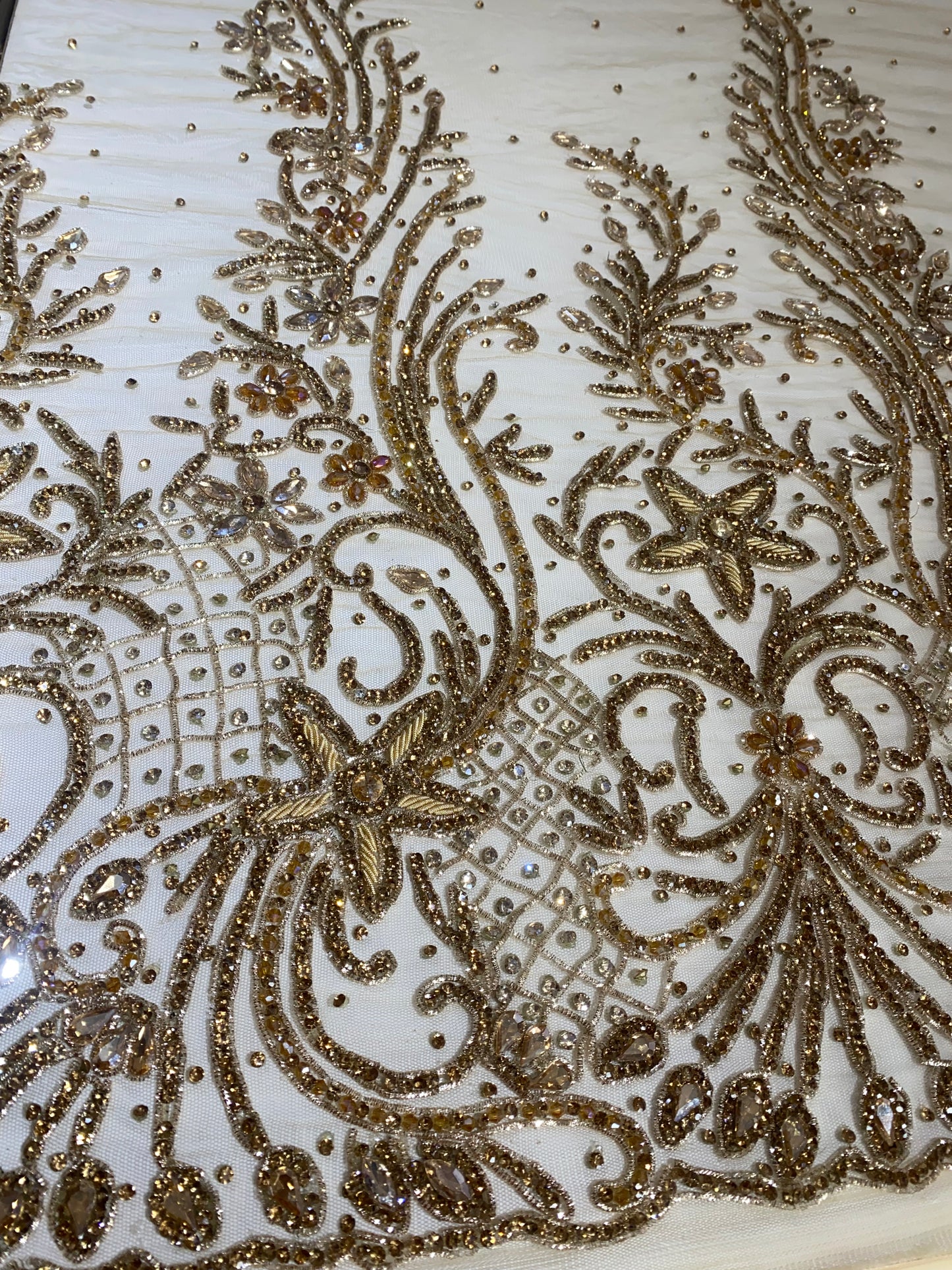 Gold Border Lace