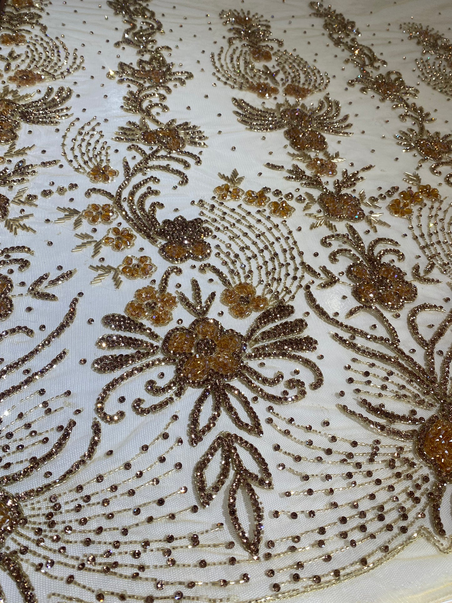 Gold Border Lace