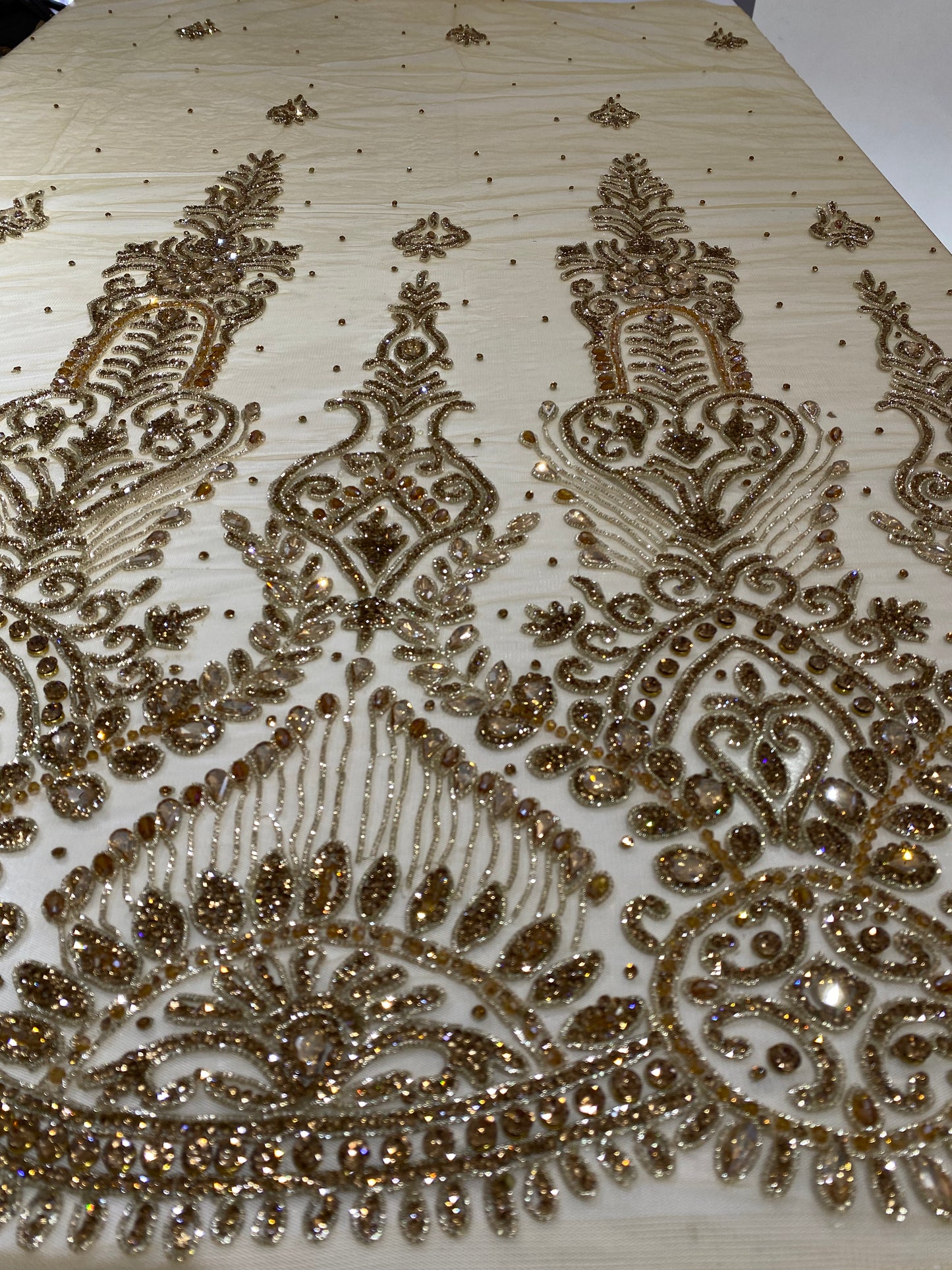 Gold Border Lace