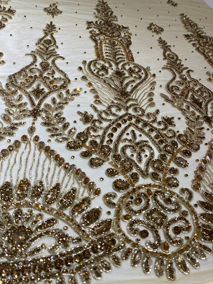 Gold Border Lace