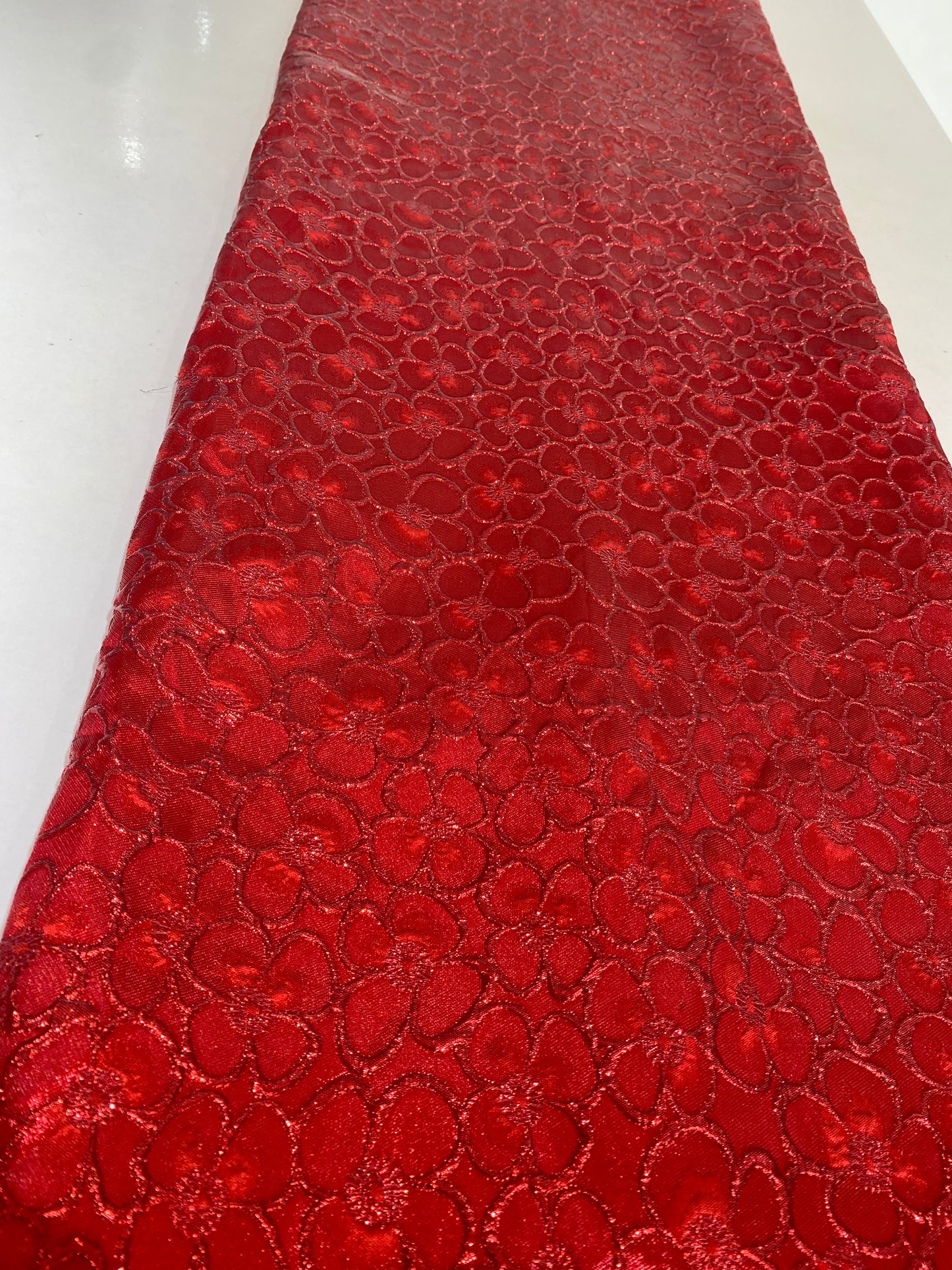 Red Brocade