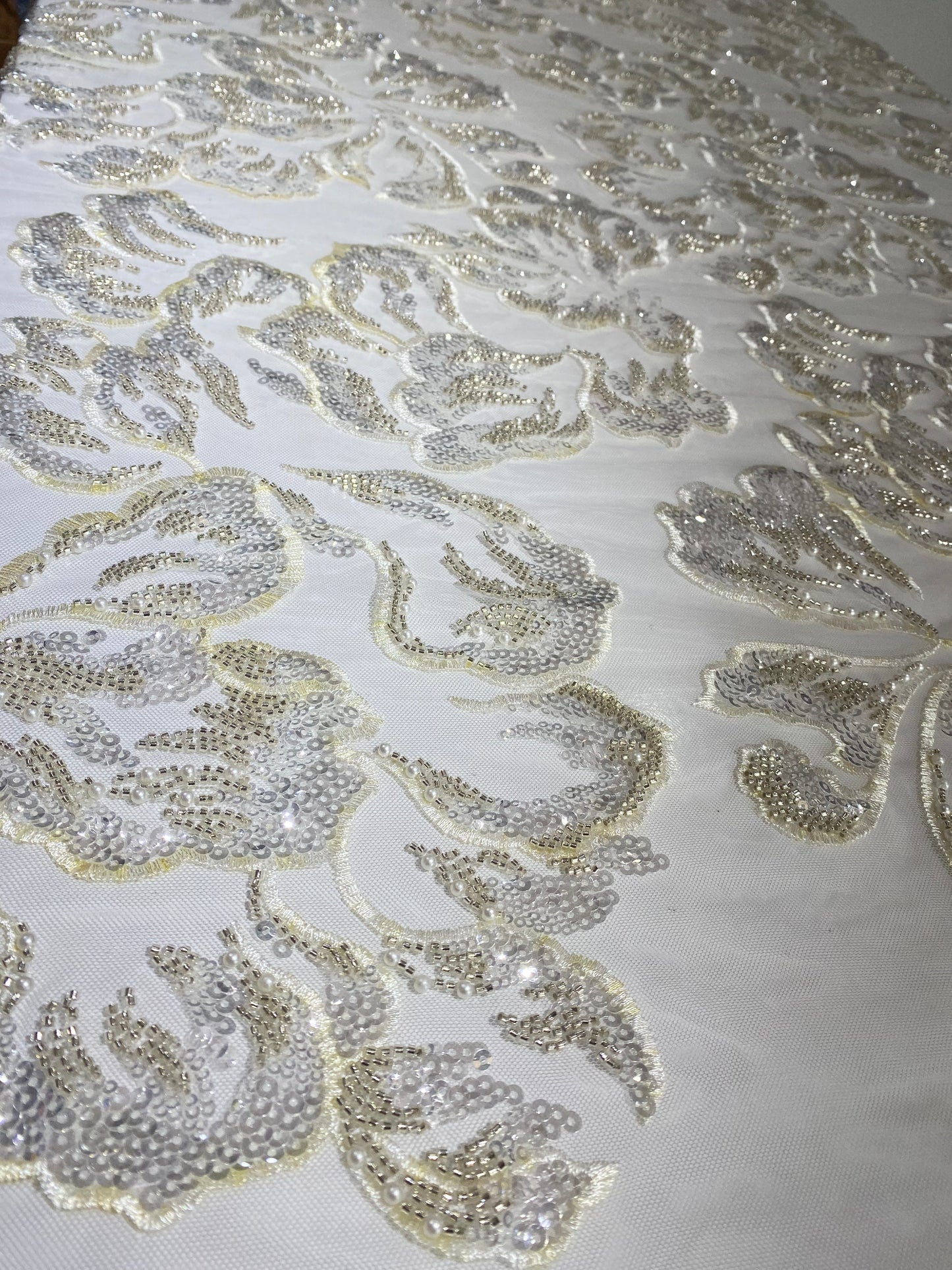 Embroidery Beaded Lace