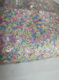 Multicolored Sequins Fabric