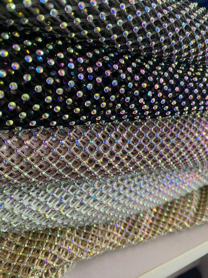 Rhinestone Mesh