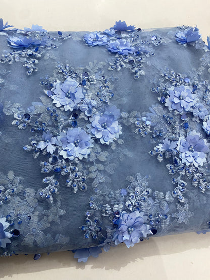 3D Beaded Lace