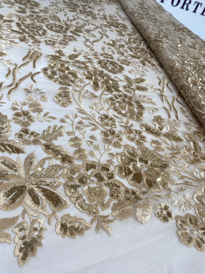 Embroidery Sequins Lace