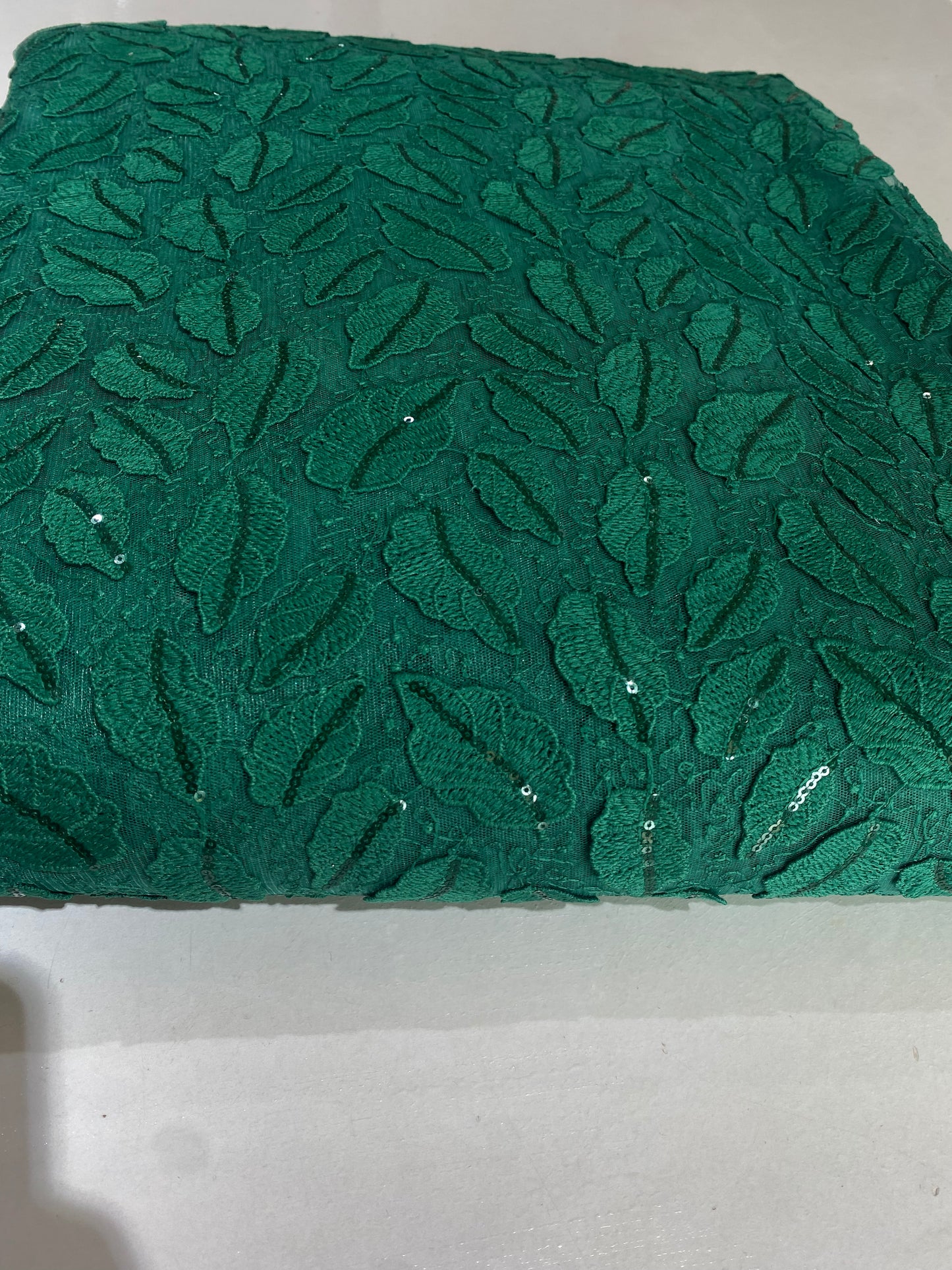 Embroidery Fabric With Sequins