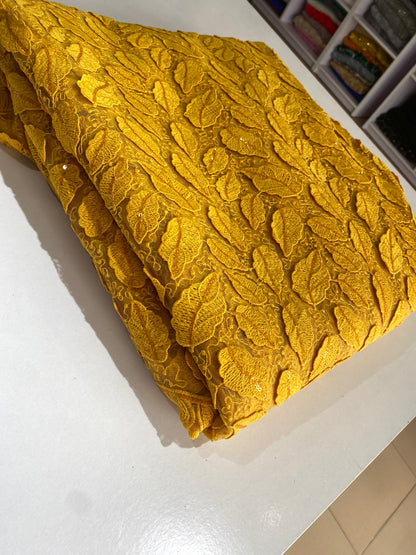 Embroidery Fabric With Sequins