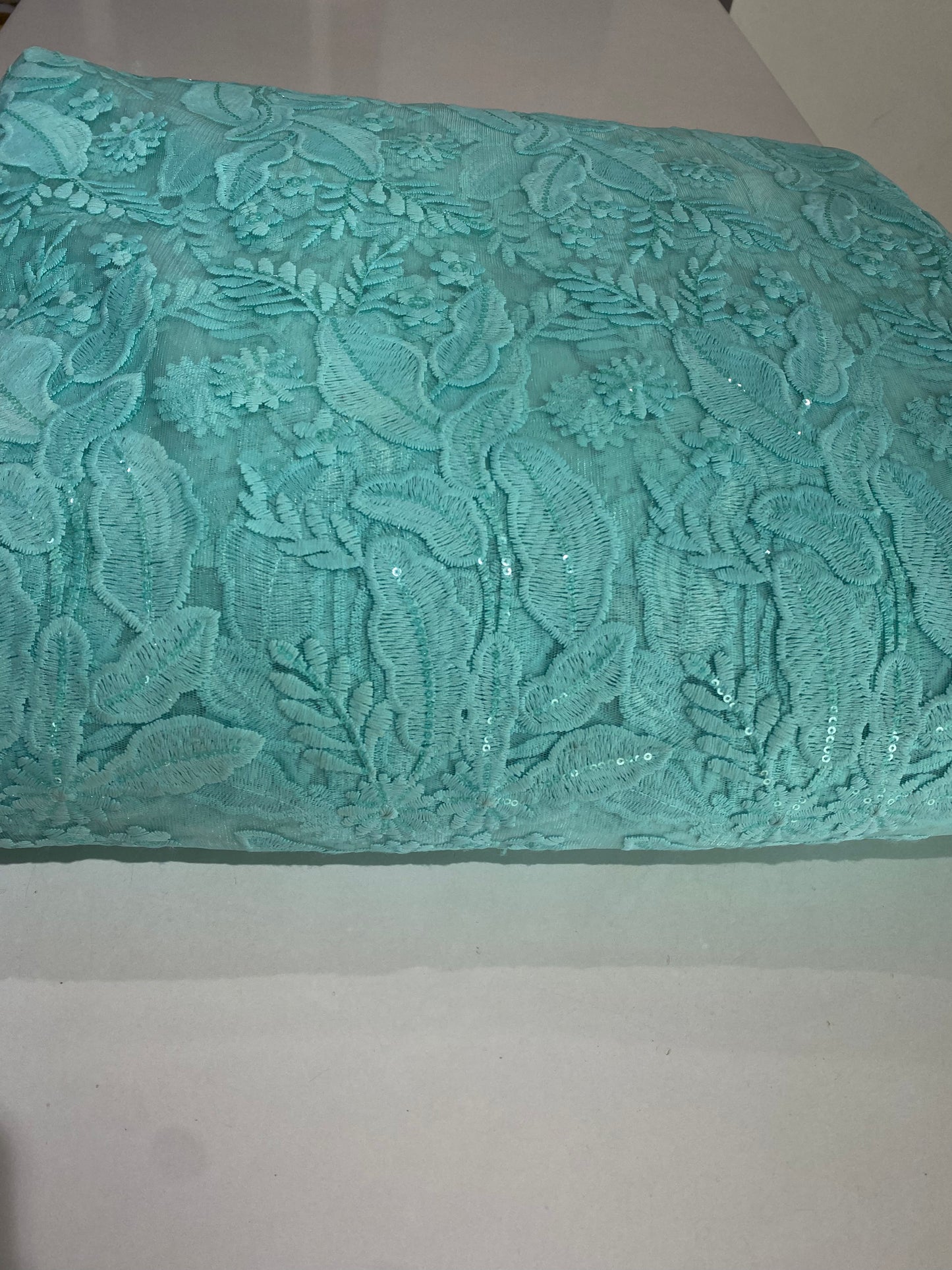 Embroidery Fabric With Sequins