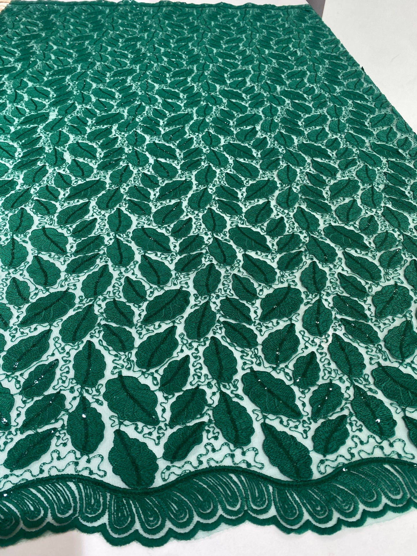 Embroidery Fabric With Sequins
