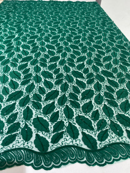 Embroidery Fabric With Sequins