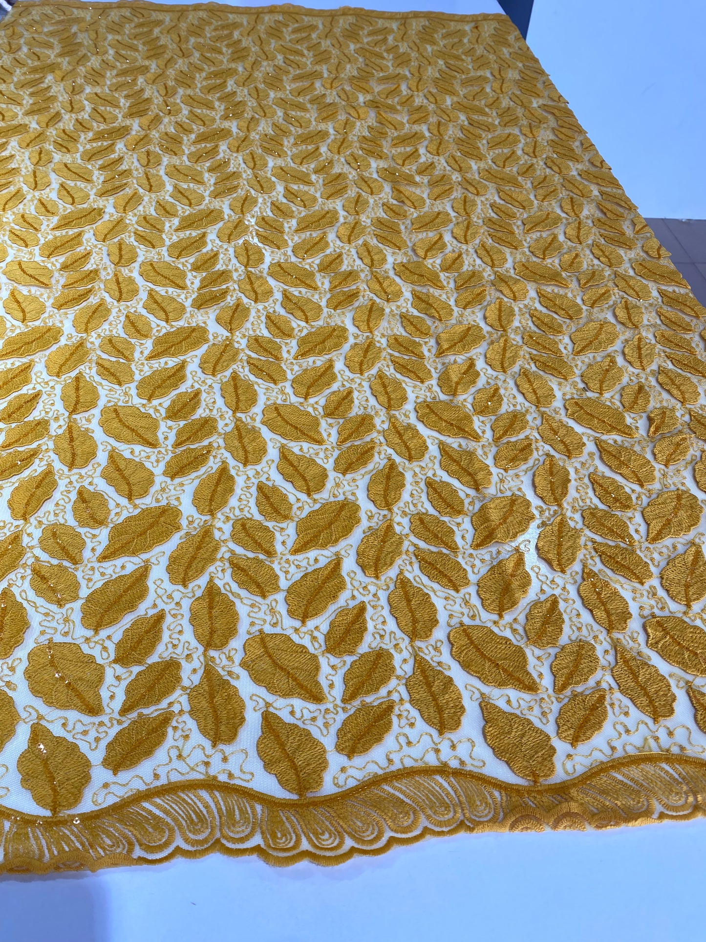 Embroidery Fabric With Sequins