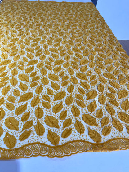 Embroidery Fabric With Sequins