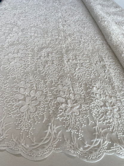 Embroidery Fabric With Sequins