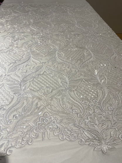 Embroidery Beaded Lace