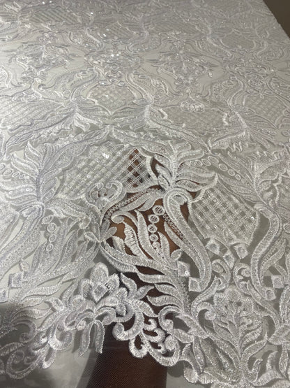 Embroidery Beaded Lace