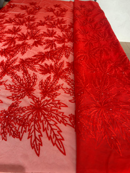 Embroidery Fabric With Sequins