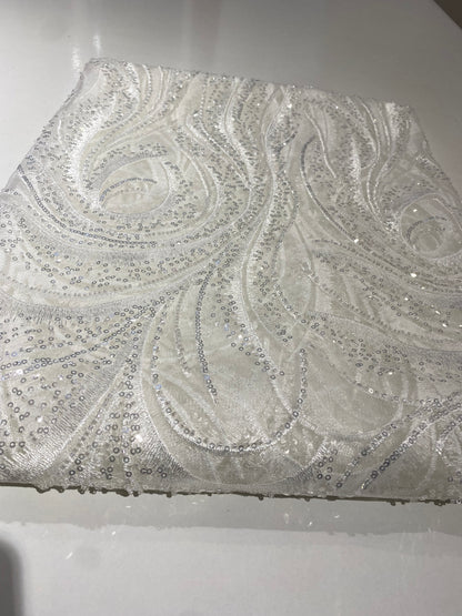 Embroidery Beaded Lace