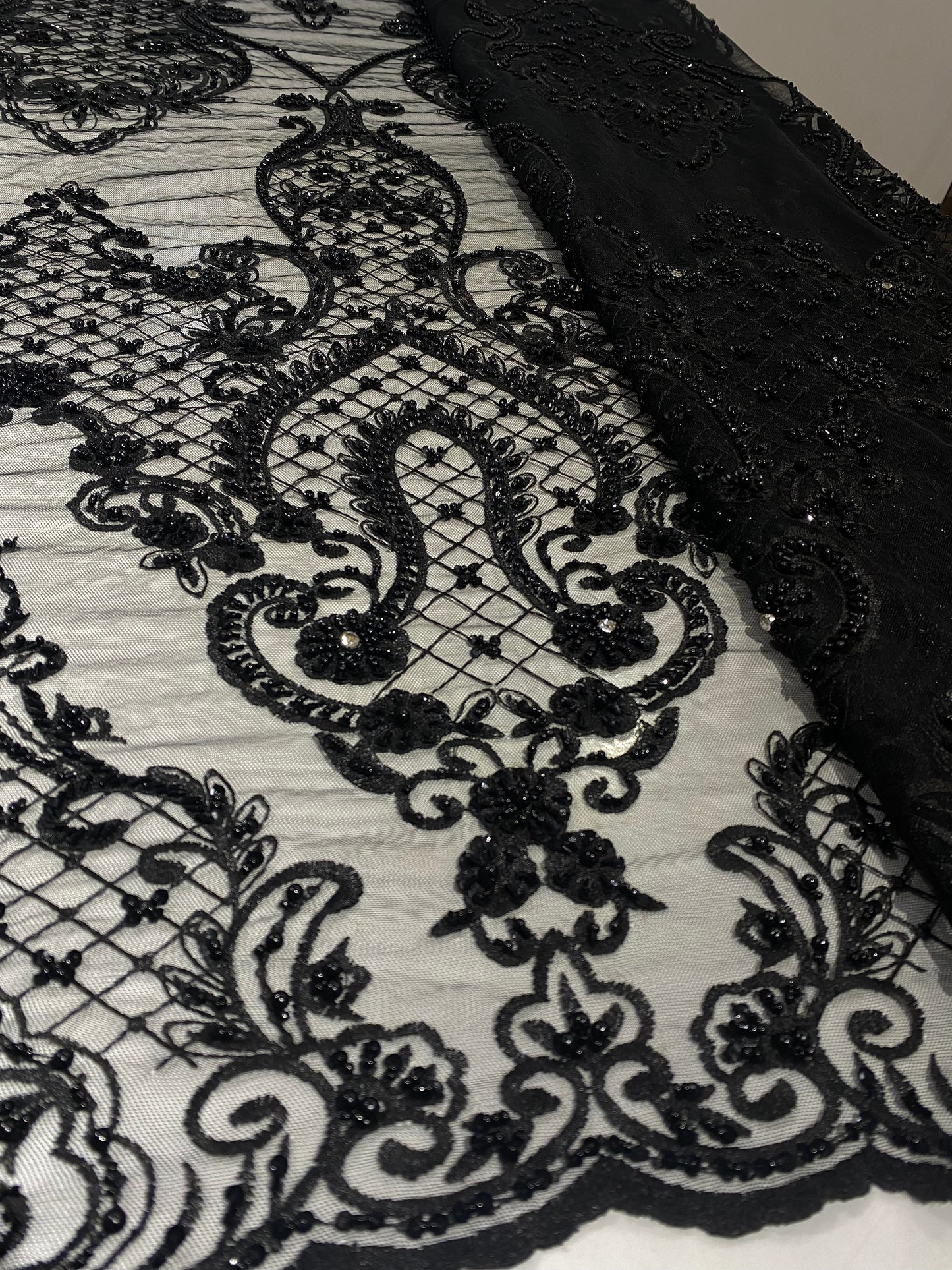 Embroidery Beaded Lace