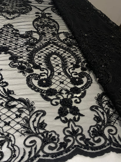 Embroidery Beaded Lace